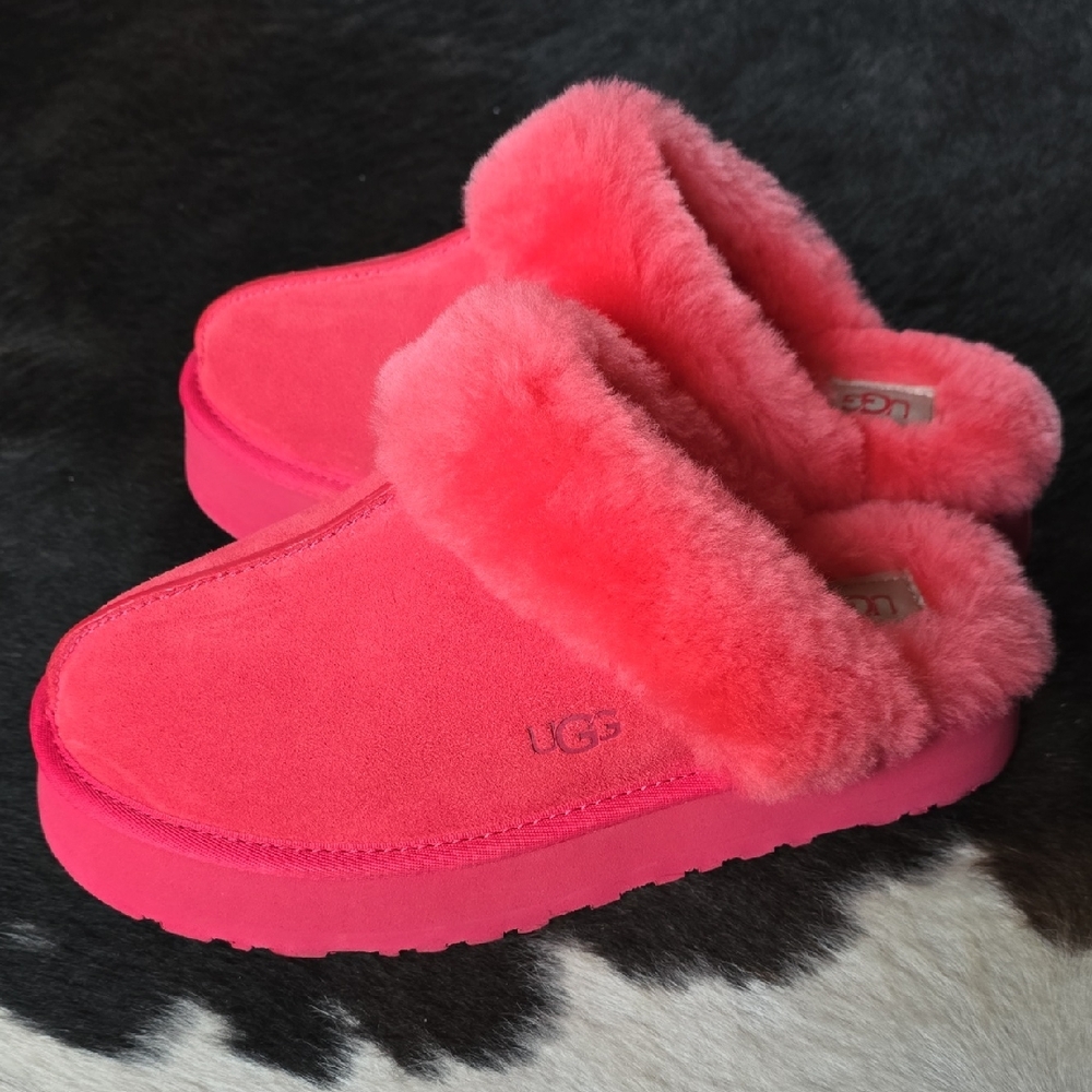 UGG Vibrant Pink Slippers
